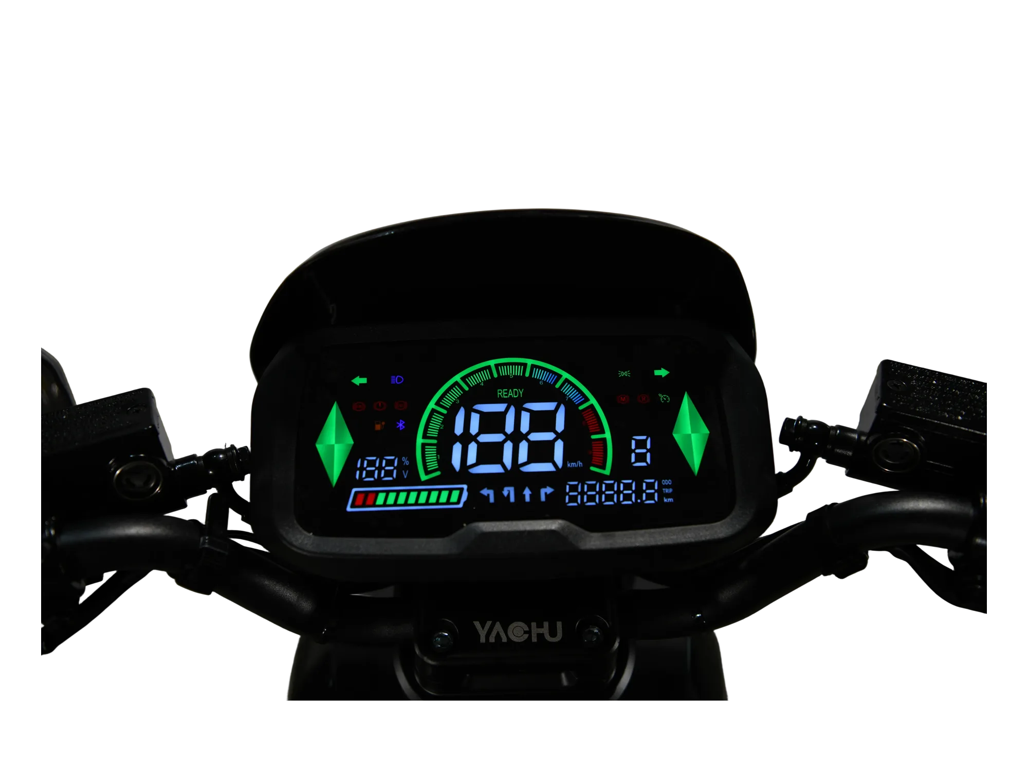 Instrument display, as photographed