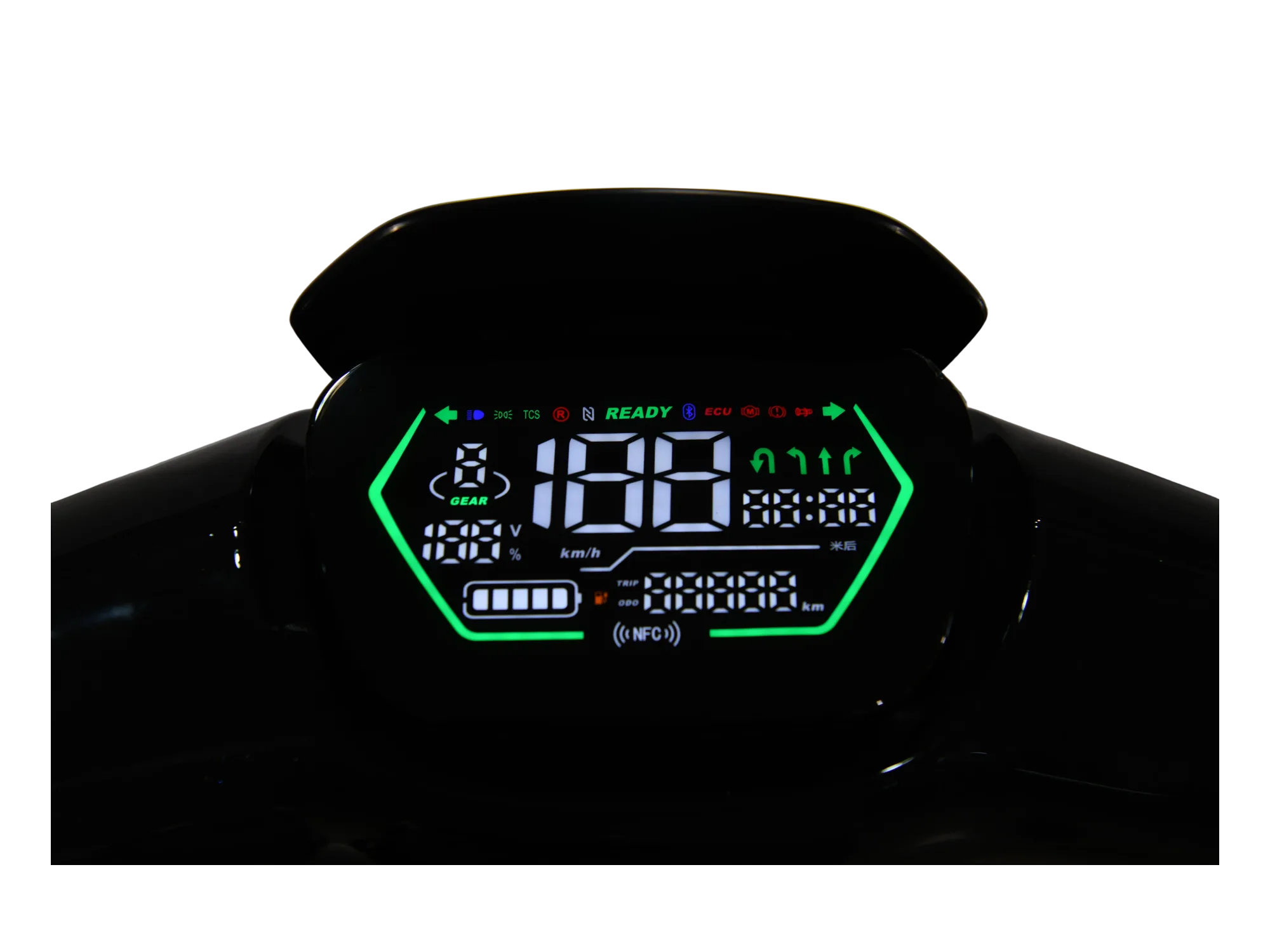 Instrument display layout