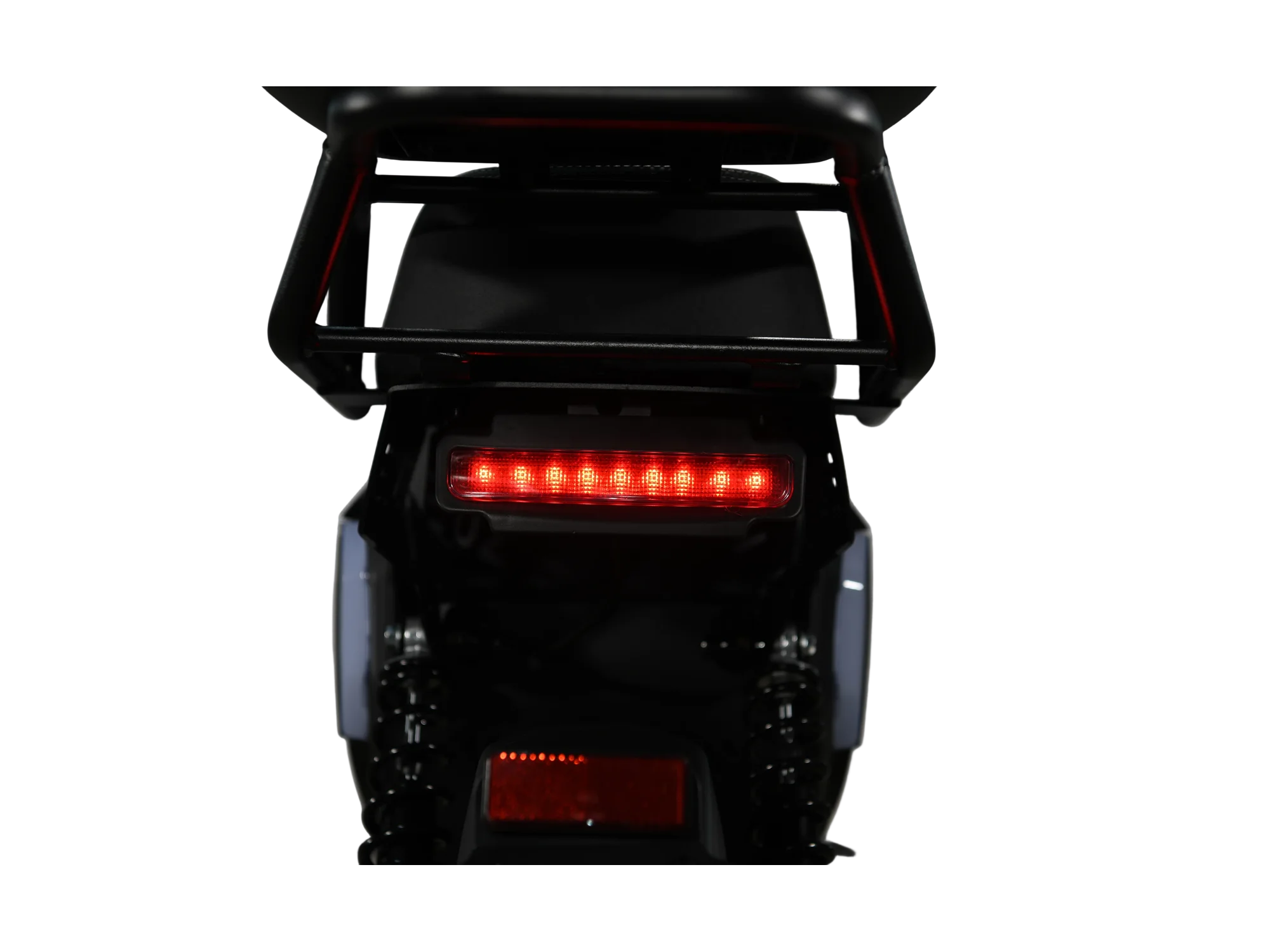 Rear lamp, illuminated